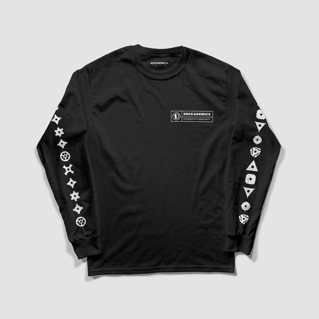 Deckademics "Mix, Groove, Scratch, Repeat" Long Sleeve T-Shirt