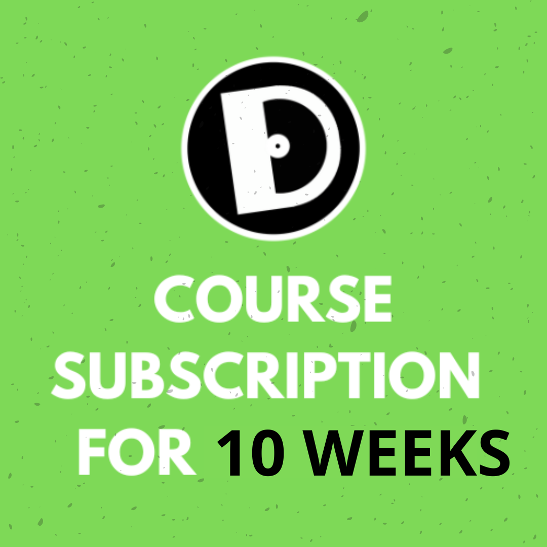 Custom Course Subscription: 10 Weeks