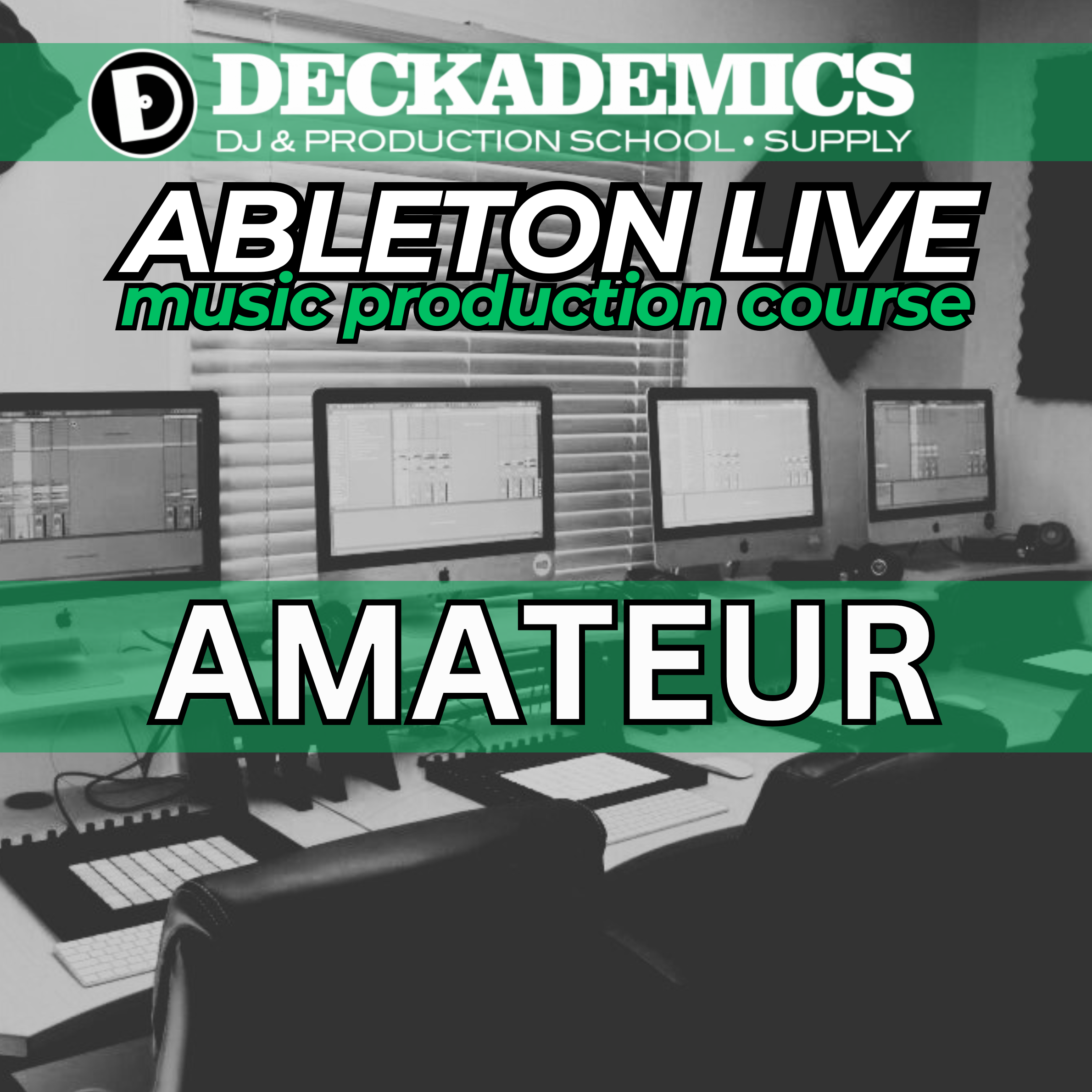 Ableton Course Sign-Up, Amateur: 12-Week Payment Options