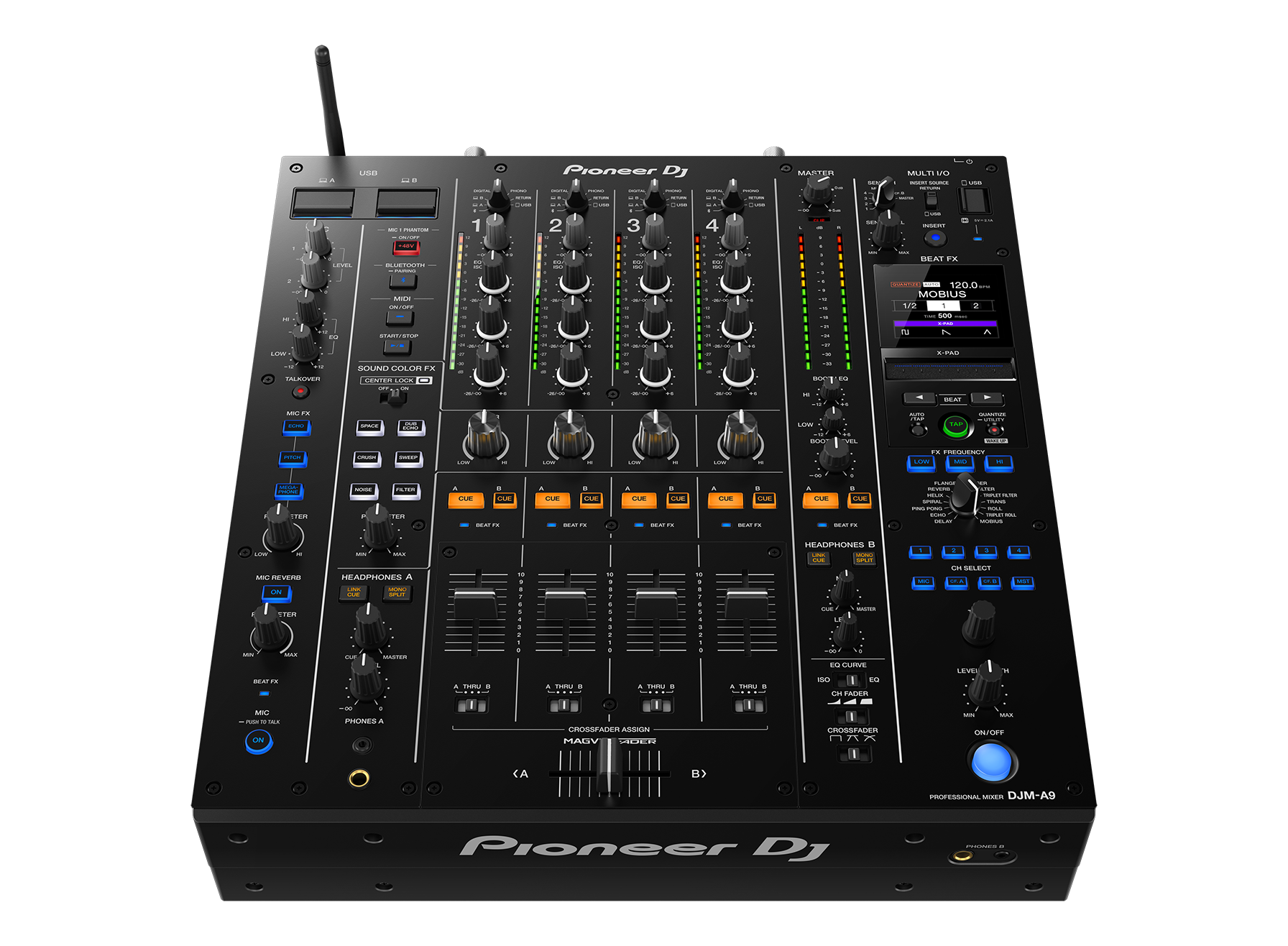 Pioneer DJM-A9 4-Channel Professional DJ Mixer