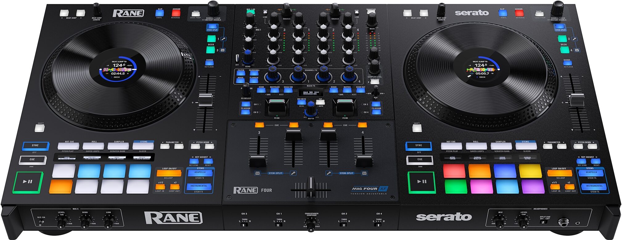Rane Four Advanced Four-Channel Stems DJ Controller