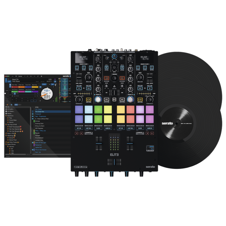 Reloop ELITE 2-Channel Mixer for Serato DJ Pro