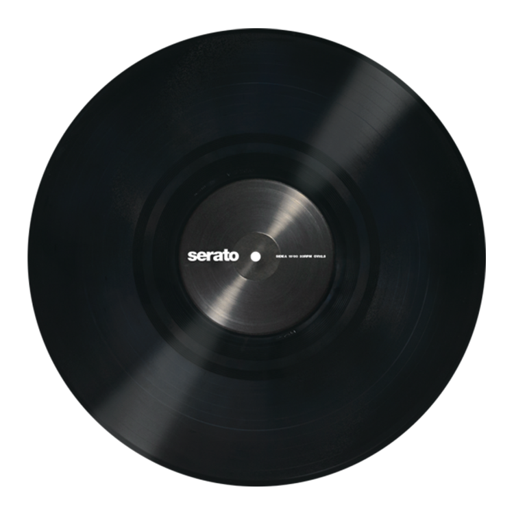 Serato 12" Control Vinyl: Black (Pair)