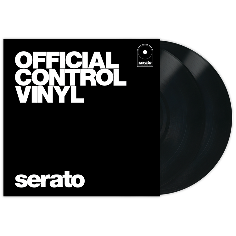 Serato 12" Control Vinyl: Black (Pair)