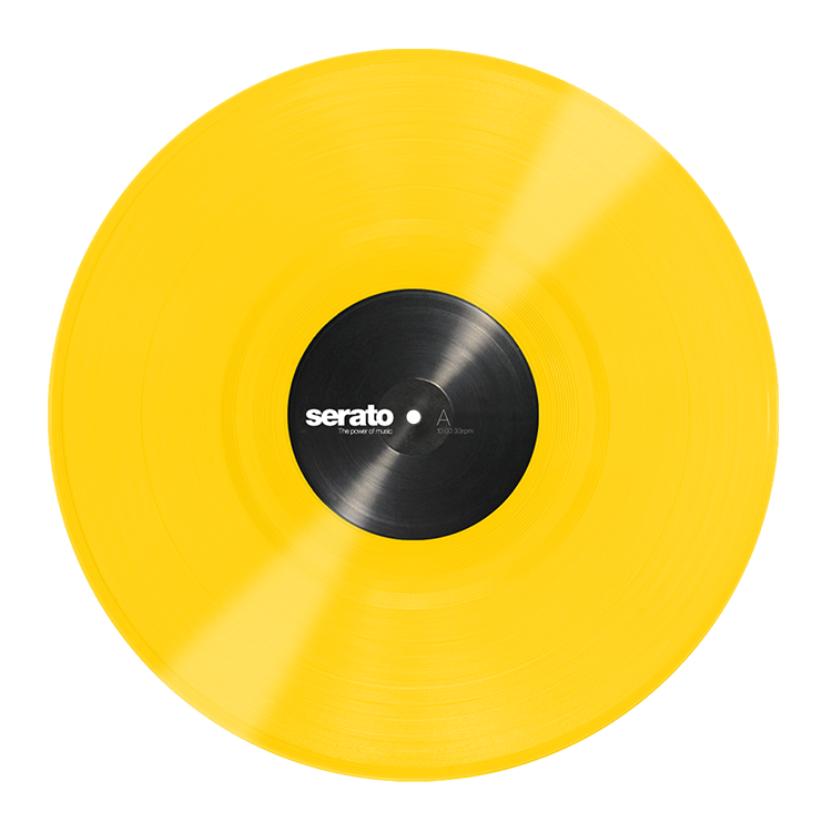 Serato 12" Control Vinyl: Yellow (Pair)