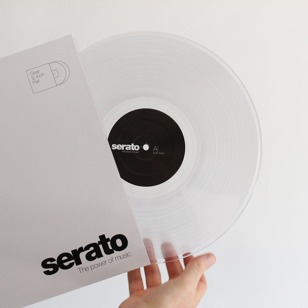 Serato 12" Control Vinyl: Clear (Pair)