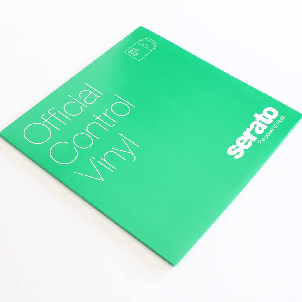 Serato 12" Control Vinyl: Green (Pair)