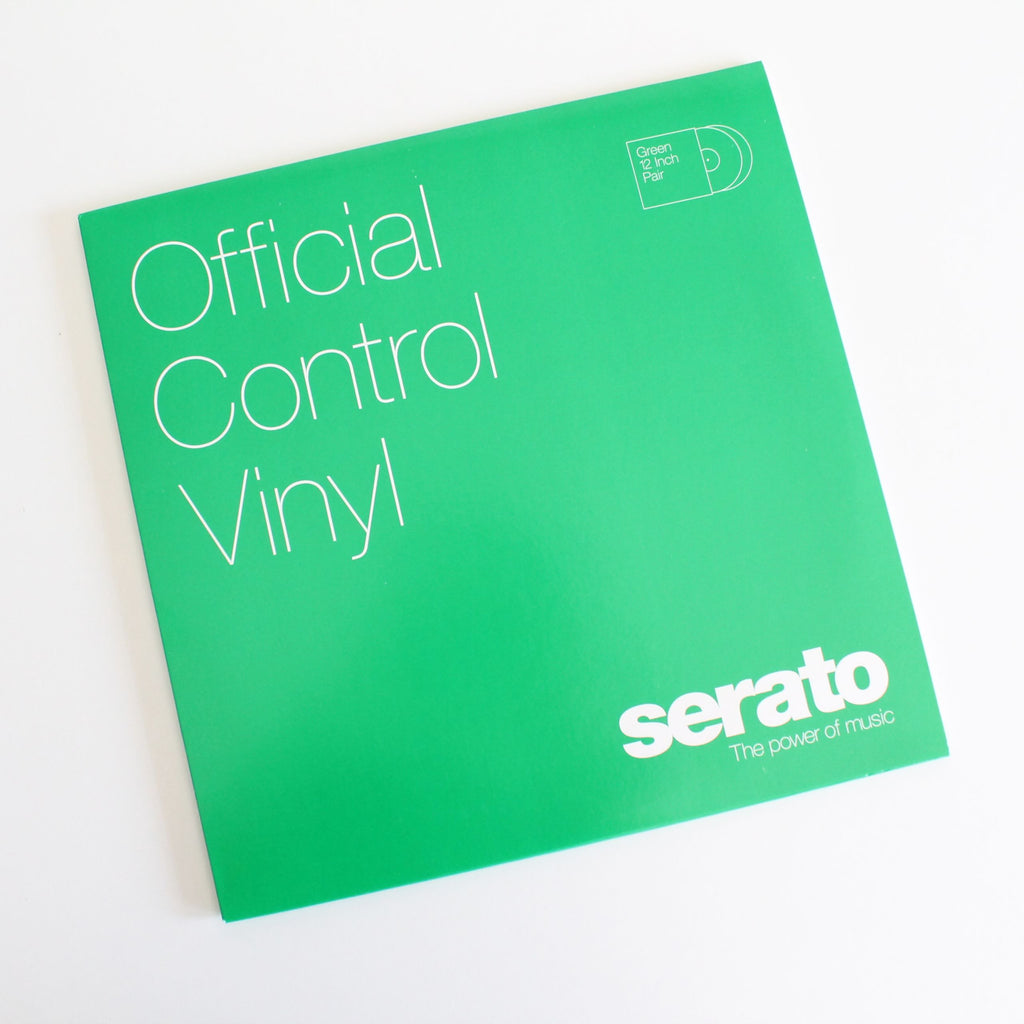 Serato 12" Control Vinyl: Green (Pair)