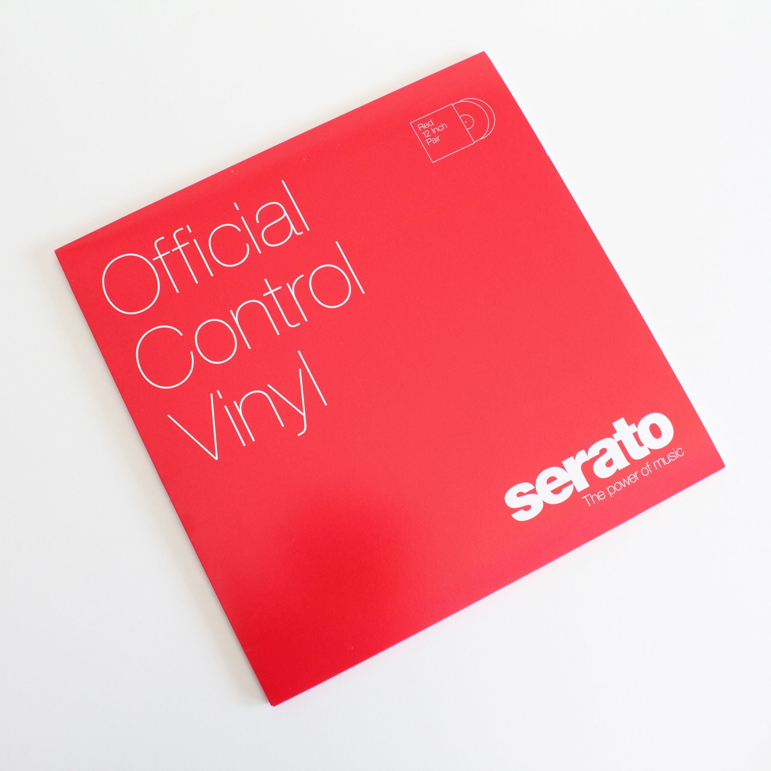 Serato 12" Control Vinyl: Red (Pair)