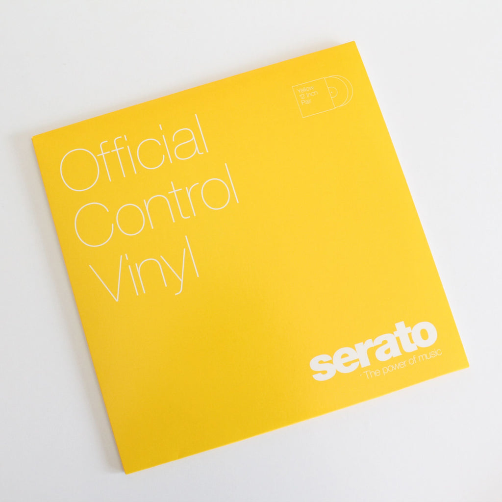 Serato 12" Control Vinyl: Yellow (Pair)