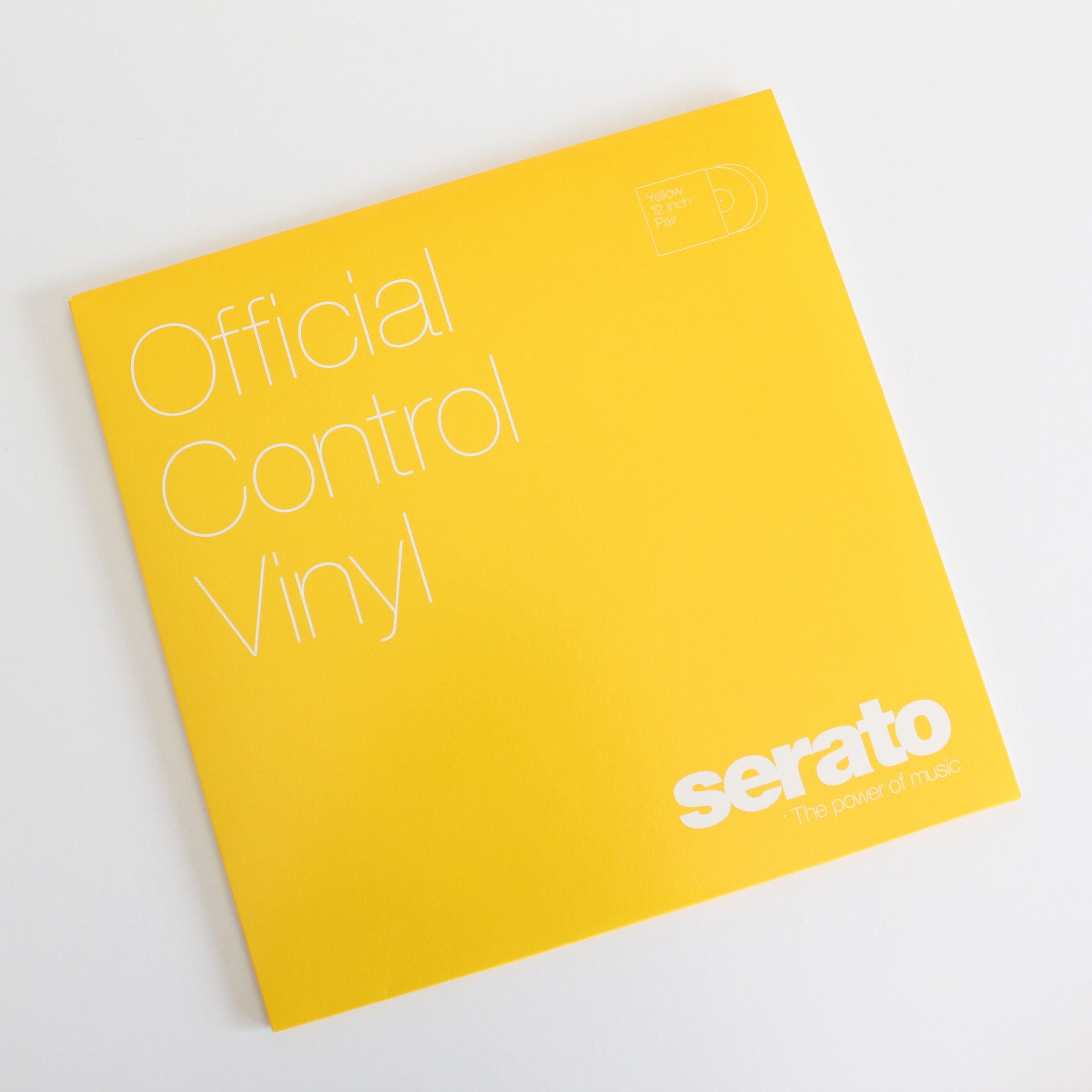 Serato 12" Control Vinyl: Yellow (Pair)