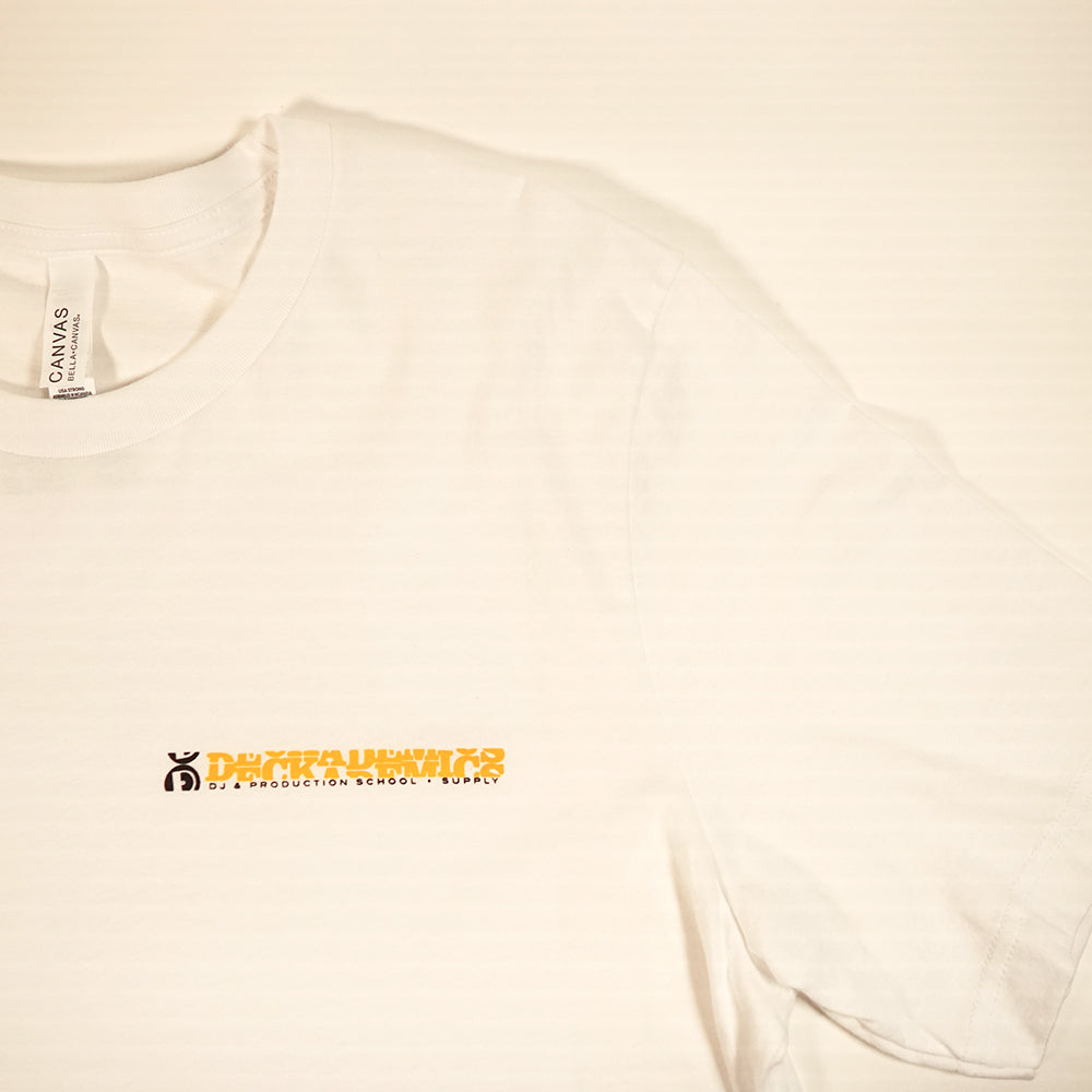 Deckademics "You Can't Download Practice" White T-Shirt