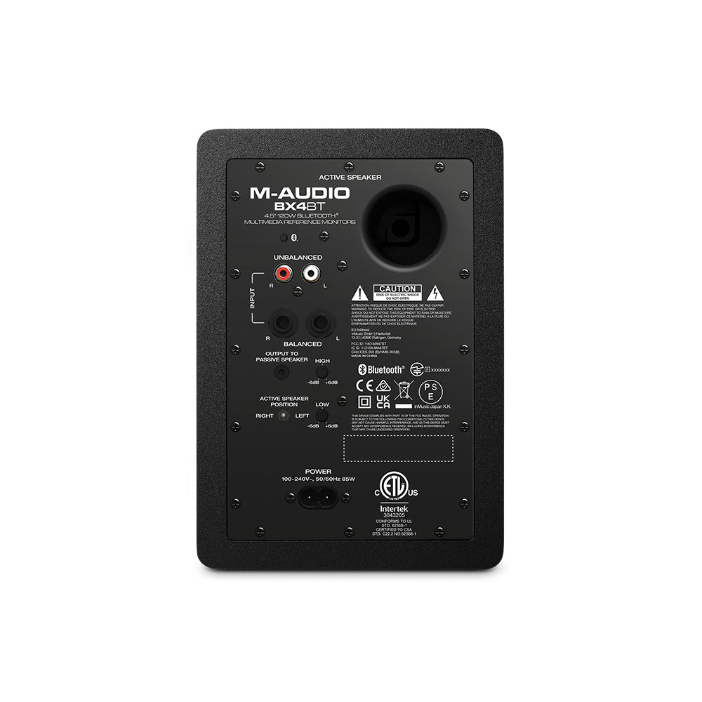M-Audio BX4BT 4.5-inch BlueTooth Active Studio Monitors