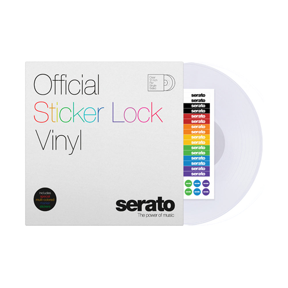 Serato 12" Sticker Lock Control Vinyl (Pair)
