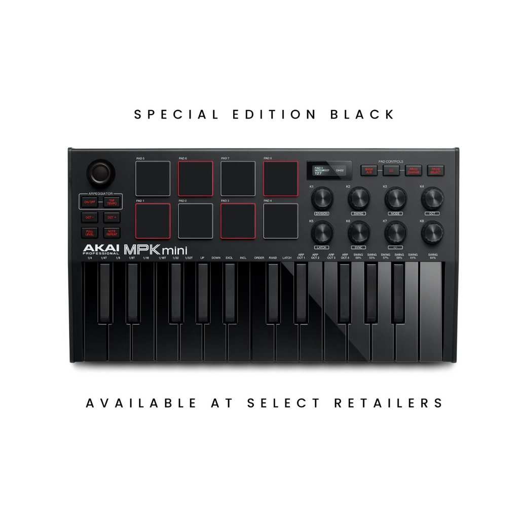 Akai MPK Mini MK3 Special Edition Black USB Keyboard